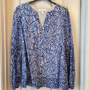 Lilly Pulitzer NWOT Lined Blouse in Size 4